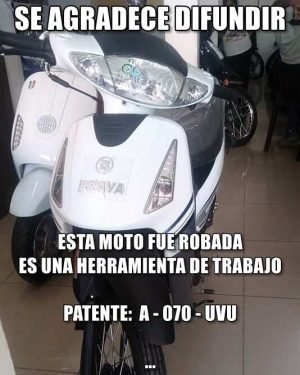 Vehículo Robado