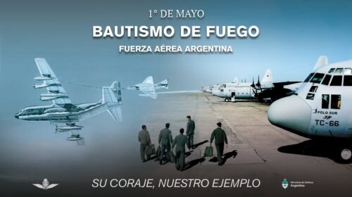 “Bautismo de fuego de la defensa aérea conjunta en Malvinas”