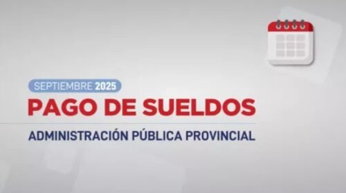 Cronograma de pagos para la Administración Pública correspondiente a septiembre 2025