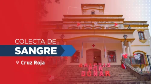 Realizan hoy una colecta de sangre en la Cruz Roja Salta