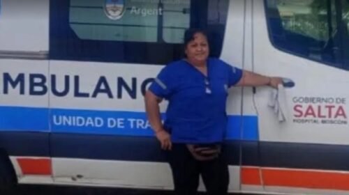 SALTA: Elsa Villalba se convirtió en la primera mujer chofer de ambulancia
