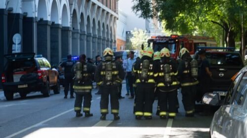 Estalló un paquete con explosivos en la Escuela Superior de Gendarmería y hay cuatro agentes heridos