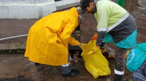 La Municipalidad continúa asistiendo a los vecinos afectados por la lluvia