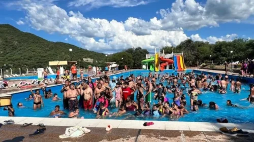 Más de 500 personas participaron de una jornada recreativa en el parque acuático El Préstamo
