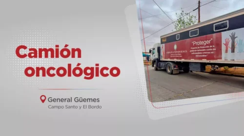 Realizan mamografías gratuitas con el móvil oncológico en General Güemes