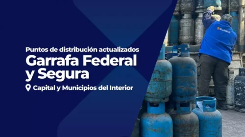 Actualizan precio y cronograma del programa Garrafa Federal y Segura en toda la provincia