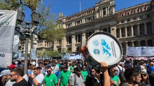 La CGT marchó a Tribunales y pidió que la reforma laboral sea declarada inconstitucional