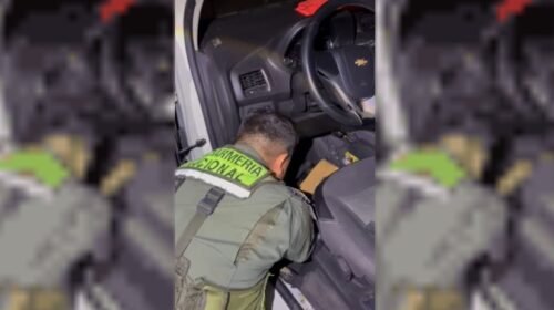 Oranenses escondieron más de 63 kilos de cocaína en la ventilación de la camioneta