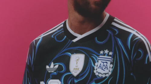 Con Messi como estandarte, presentaron la camiseta alternativa de la Selección para ir a buscar la cuarta estrella