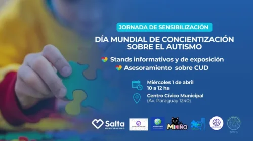 Jornada abierta de concientización sobre autismo en el CCM