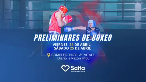 Salta se prepara para las peleas preliminares de boxeo con cupos para 350 participantes