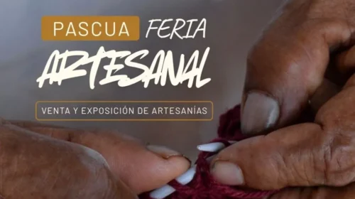 Feria “Pascua Artesanal” en la Casa de la Cultura reúne a artesanos salteños