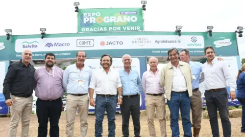 Sáenz resaltó el potencial agropecuario de Salta en la Expo ProGrano 2026