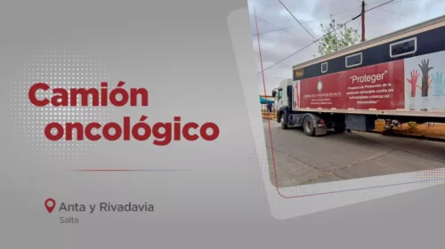El móvil oncológico realizará mamografías y PAP en Anta y Rivadavia
