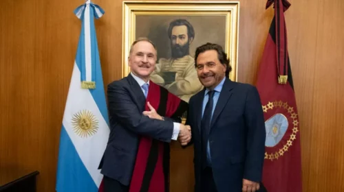 Sáenz recibió al embajador de Estados Unidos en su primera visita oficial al interior del país