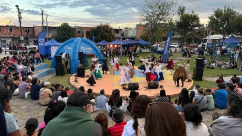 Alto La Viña vivió una fiesta con la primera “Peña en tu barrio”