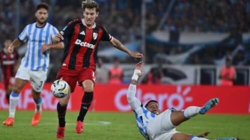 River le ganó a Racing en Avellaneda y logró su quinto triunfo consecutivo en el torneo con Coudet como entrenador