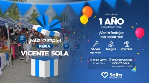 La Feria de Vicente Solá festeja mañana su primer año