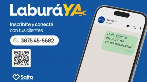 Durand lanzó “Laburá Ya”, el chat de WhatsApp que conecta oficios con clientes