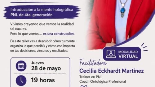 Taller El mapa invisible. Cómo tu mente organiza la realidad