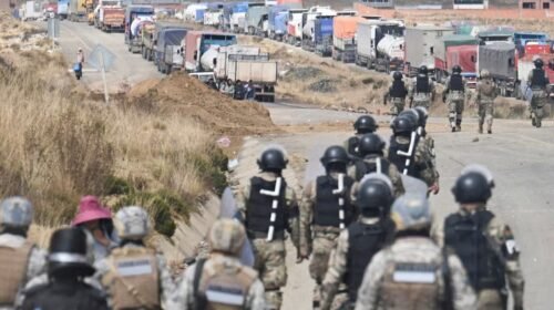 Bolivia confirmó la muerte de una persona durante los enfrentamientos en el operativo policial y militar contra los bloqueos