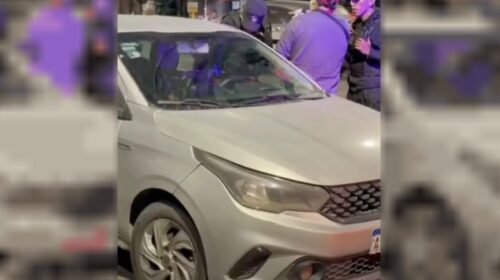 Caos vehicular frente a la UNSA por un conductor ebrio que se quedó dormido al volante