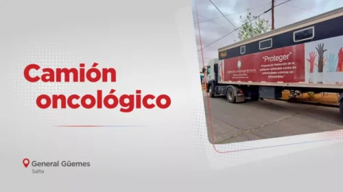 El móvil oncológico brindará mamografías, PAP y testeos de VIH gratuitos en General Güemes