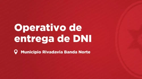Realizarán un operativo de entrega de DNI para familias originarias de Rivadavia Banda Norte