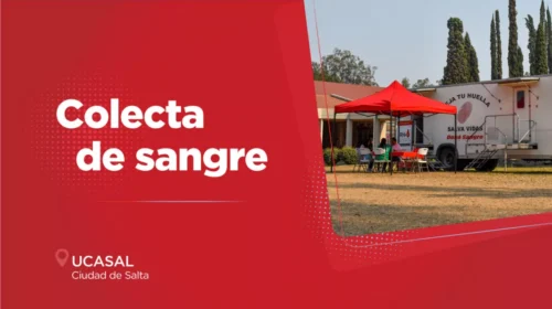 Realizan una colecta de sangre en la UCASAL y registrarán donantes de médula ósea