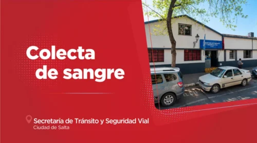 Realizarán una colecta de sangre en la Secretaría de Tránsito municipal