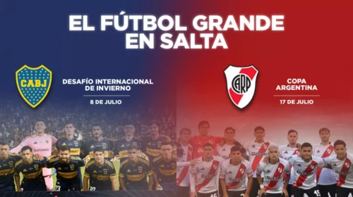 Salta recibirá a Boca y River durante las vacaciones de invierno con dos partidos en el Martearena