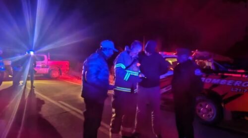 Intenso trabajo de los equipos de combate de incendios en Cafayate tras la reactivación de focos
