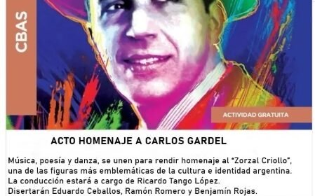 Salta rendirá homenaje a Carlos Gardel con una velada de música, poesía y danza