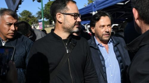 Sáenz y Emiliano recorrieron la Feria de la Carne que reunió a más de 10 mil vecinos