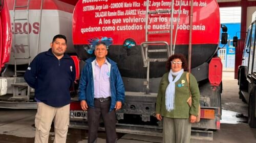 Malvinas siempre: Los Bomberos Voluntarios de Orán rinden homenaje permanente a nuestros héroes