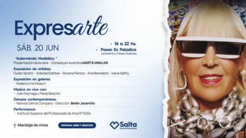 Marta Minujín llegará a Salta y donará una escultura que se incorporará al patrimonio cultural de la ciudad