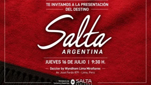 Salta promocionará su oferta turística en Lima para fortalecer la conectividad aérea con Perú