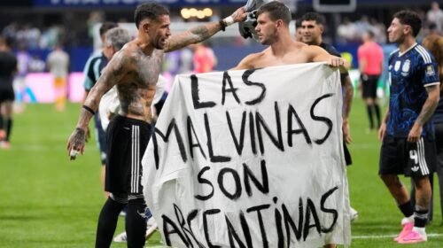 Polémica en el Mundial: la FIFA analiza el festejo con la bandera de Malvinas tras el triunfo de Argentina ante Inglaterra