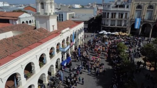 Con un espectáculo de malambo, la ciudad de Salta dio inicio a la temporada de invierno