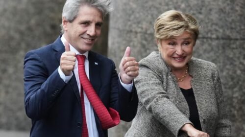 Georgieva viaja a Vaca Muerta con Caputo para recorrer un pozo clave y reunirse con el titular de YPF