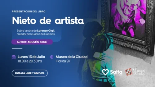Presentarán el libro “Nieto de artista” en el Museo de la Ciudad