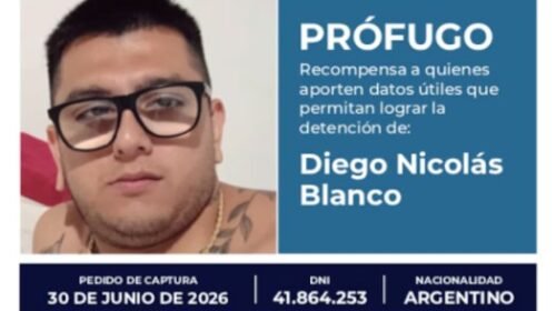 Santa Fe: ofrecen $10 millones de recompensa por un prófugo acusado de homicidio, secuestro y narcotráfico