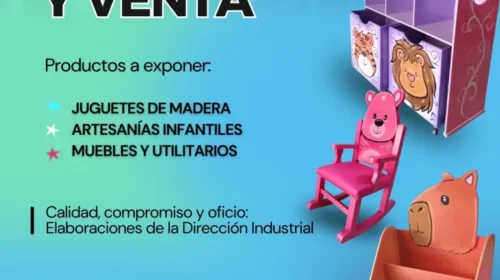 Llega la exposición y venta de juguetes del Servicio Penitenciario al Teatro Municipal