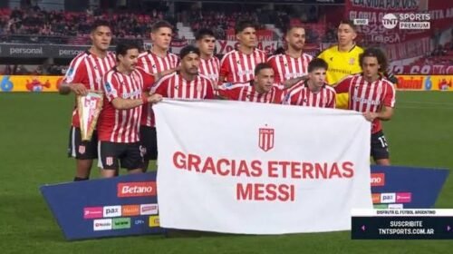 Homenaje a Messi en la Liga Profesional: la frase del arquero de Newell’s que ilusiona a los hinchas