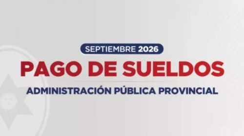 El Gobierno de Salta anunció el cronograma de pago de sueldos de septiembre