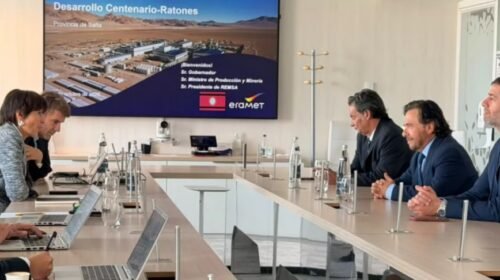 Eramet proyecta una nueva inversión de USD 350 millones para ampliar su producción de litio en Salta
