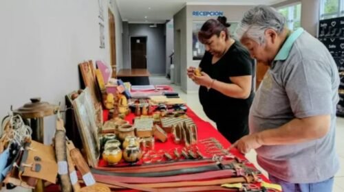 El Servicio Penitenciario exhibe productos elaborados en talleres de laborterapia