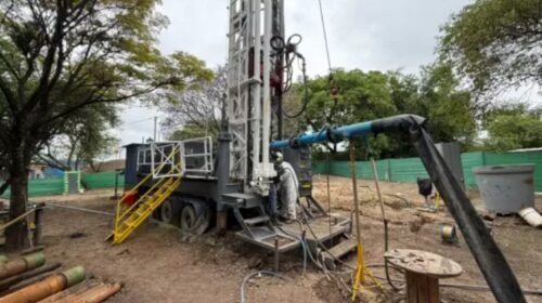 Avanza la obra del nuevo pozo en Plaza España que mejorará el servicio para más de 20.000 vecinos