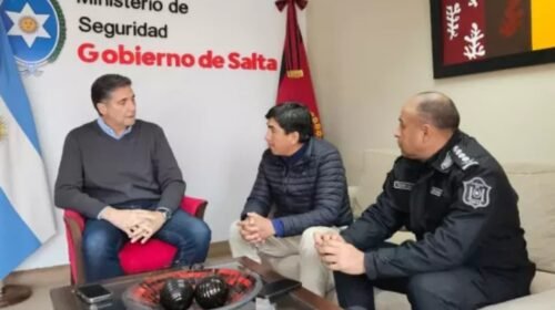 Seguridad y San Antonio de los Cobres coordinan acciones para reforzar la prevención policial