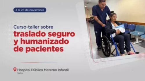 El hospital Materno Infantil dictará un curso-taller sobre traslado seguro y humanizado de pacientes